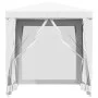 Carpa para celebraciones con 4 paredes de malla blanco 2x2 m de vidaXL, Carpas y cenadores - Ref: Foro24-48520, Precio: 75,84...