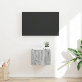 Mueble de TV Montado en la Pared Gris Sonoma 60 x 31 x 29.5 cm en Muebles TV | Comprar online en Foru.es