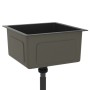 Fregadero hecho a mano acero inoxidable negro de vidaXL, Fregaderos - Ref: Foro24-51501, Precio: 125,02 €, Descuento: %
