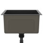 Fregadero hecho a mano acero inoxidable negro de vidaXL, Fregaderos - Ref: Foro24-51501, Precio: 125,02 €, Descuento: %