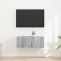 Mueble de TV Montado en la Pared 2 pcs Gris Sonoma en Muebles TV | Comprar online en Foru.es