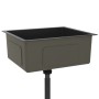 Fregadero hecho a mano acero inoxidable negro de vidaXL, Fregaderos - Ref: Foro24-51503, Precio: 154,40 €, Descuento: %
