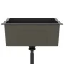 Handgefertigte Spüle aus schwarzem Edelstahl von vidaXL, Sinkt - Ref: Foro24-51503, Preis: 106,43 €, Rabatt: %