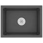 Fregadero hecho a mano acero inoxidable negro de vidaXL, Fregaderos - Ref: Foro24-51507, Precio: 77,08 €, Descuento: %