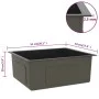 Handgefertigte Spüle aus schwarzem Edelstahl von vidaXL, Sinkt - Ref: Foro24-51503, Preis: 106,43 €, Rabatt: %