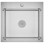 Fregadero de cocina hecho a mano acero inoxidable de vidaXL, Fregaderos - Ref: Foro24-51508, Precio: 102,21 €, Descuento: %