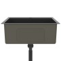 Fregadero hecho a mano de acero inoxidable negro de vidaXL, Fregaderos - Ref: Foro24-51509, Precio: 116,81 €, Descuento: %