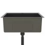 Fregadero hecho a mano de acero inoxidable negro de vidaXL, Fregaderos - Ref: Foro24-51509, Precio: 105,58 €, Descuento: %