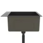 Fregadero hecho a mano de acero inoxidable negro de vidaXL, Fregaderos - Ref: Foro24-51509, Precio: 105,58 €, Descuento: %