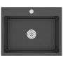 Black Stainless Steel Handmade Sink by vidaXL, Sinks - Ref: Foro24-51513, Price: 131,89 €, Discount: %