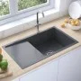 Black Stainless Steel Handmade Sink by vidaXL, Sinks - Ref: Foro24-51521, Price: 176,76 €, Discount: %