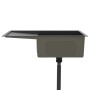 Fregadero hecho a mano de acero inoxidable negro de vidaXL, Fregaderos - Ref: Foro24-51521, Precio: 187,04 €, Descuento: %