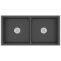 Fregadero hecho a mano acero inoxidable negro de vidaXL, Fregaderos - Ref: Foro24-51523, Precio: 155,47 €, Descuento: %