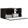 Mueble de TV Montado en la Pared Negro 60 x 31 x 29.5 cm en Muebles TV | Comprar online en Foru.es