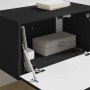 Mueble de TV Montado en la Pared Negro 60 x 31 x 29.5 cm en Muebles TV | Comprar online en Foru.es