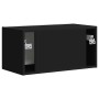 Mueble de TV Montado en la Pared Negro 60 x 31 x 29.5 cm en Muebles TV | Comprar online en Foru.es