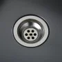 Handgefertigtes Waschbecken aus schwarzem Edelstahl von vidaXL, Sinkt - Ref: Foro24-51523, Preis: 153,13 €, Rabatt: %
