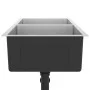 Handmade stainless steel kitchen sink by vidaXL, Sinks - Ref: Foro24-51524, Price: 185,29 €, Discount: %