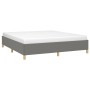 Estructura de cama tela gris oscuro 180x200 cm de vidaXL, Camas y somieres - Ref: Foro24-347182, Precio: 126,94 €, Descuento: %
