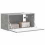 Mueble de TV Montado en la Pared Concreto 60 x 31 x 29.5 cm en Muebles TV | Comprar online en Foru.es