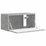 Mueble de TV Montado en la Pared Concreto 60 x 31 x 29.5 cm en Muebles TV | Comprar online en Foru.es