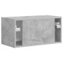 Mueble de TV Montado en la Pared Concreto 60 x 31 x 29.5 cm en Muebles TV | Comprar online en Foru.es