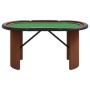 Mesa de póquer para 10 jugadores verde 160x80x75 cm de vidaXL, Mesas de juego y de póquer - Ref: Foro24-80408, Precio: 180,98...