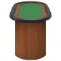 Mesa de póquer para 10 jugadores verde 160x80x75 cm de vidaXL, Mesas de juego y de póquer - Ref: Foro24-80408, Precio: 187,28...