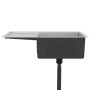 Fregadero de cocina hecho a mano de acero inoxidable de vidaXL, Fregaderos - Ref: Foro24-51520, Precio: 149,21 €, Descuento: %