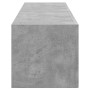 Mueble de TV Montado en la Pared 2 pcs Concreto en Muebles TV | Comprar online en Foru.es