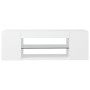 Mueble de TV con luces LED blanco 90x39x30 cm de vidaXL, Muebles TV - Ref: Foro24-804238, Precio: 55,15 €, Descuento: %
