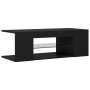 Mueble de TV con luces LED negro 90x39x30 cm de vidaXL, Muebles TV - Ref: Foro24-804239, Precio: 46,98 €, Descuento: %