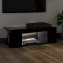 Mueble de TV con luces LED negro 90x39x30 cm de vidaXL, Muebles TV - Ref: Foro24-804239, Precio: 46,98 €, Descuento: %