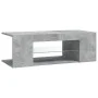 Mueble de TV con luces LED gris hormigón 90x39x30 cm de vidaXL, Muebles TV - Ref: Foro24-804242, Precio: 45,63 €, Descuento: %