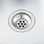 Fregadero de cocina hecho a mano de acero inoxidable de vidaXL, Fregaderos - Ref: Foro24-51520, Precio: 149,21 €, Descuento: %