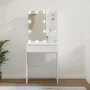 Tocador con LED blanco 60x40x140 cm de vidaXL, Tocadores para dormitorios - Ref: Foro24-808828, Precio: 88,95 €, Descuento: %