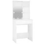 Tocador con LED blanco 60x40x140 cm de vidaXL, Tocadores para dormitorios - Ref: Foro24-808828, Precio: 88,95 €, Descuento: %