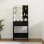 Dressing table with LED lights black 60x40x140 cm by vidaXL, Bedroom Dressers - Ref: Foro24-808829, Price: 94,15 €, Discount: %