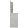 Tocador con LED color gris hormigón 60x40x140 cm de vidaXL, Tocadores para dormitorios - Ref: Foro24-808832, Precio: 100,95 €...
