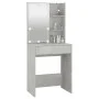 Concrete gray LED dressing table 60x40x140 cm by vidaXL, Bedroom Dressers - Ref: Foro24-808832, Price: 99,52 €, Discount: %