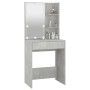 Tocador con LED color gris hormigón 60x40x140 cm de vidaXL, Tocadores para dormitorios - Ref: Foro24-808832, Precio: 100,95 €...