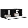 Mueble de TV Montado en la Pared Negro 60 x 31 x 29.5 cm en Muebles TV | Comprar online en Foru.es