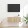 Mueble de TV Montado en la Pared Sonoma 60 x 31 x 29.5 cm en Muebles TV | Comprar online en Foru.es