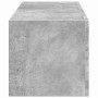 Mueble de TV Montado en la Pared Concreto 60 x 31 x 29.5 cm en Muebles TV | Comprar online en Foru.es