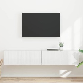 Mueble de TV Montado en la Pared 2 pcs Brillante en Muebles TV | Comprar online en Foru.es