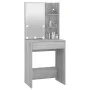 Tocador con LED color gris Sonoma 60x40x140 cm de vidaXL, Tocadores para dormitorios - Ref: Foro24-820443, Precio: 110,56 €, ...