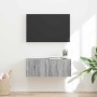 Mueble de TV Montado en la Pared Gris Sonoma 60 x 31 x 29.5 cm en Muebles TV | Comprar online en Foru.es