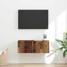 Mueble de TV Montado en la Pared Madera Vieja 60 x 31 x 29.5 cm en Muebles TV | Comprar online en Foru.es