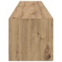 Mueble de TV Montado en la Pared 2 pcs Roble Artesanal en Muebles TV | Comprar online en Foru.es