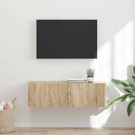 Mueble de TV Montado en la Pared Sonoma 60 x 31 x 29.5 cm en Muebles TV | Comprar online en Foru.es